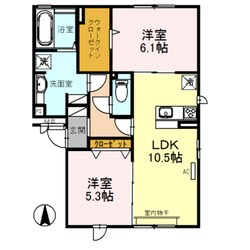 セント コリーヌ　E棟の物件間取画像